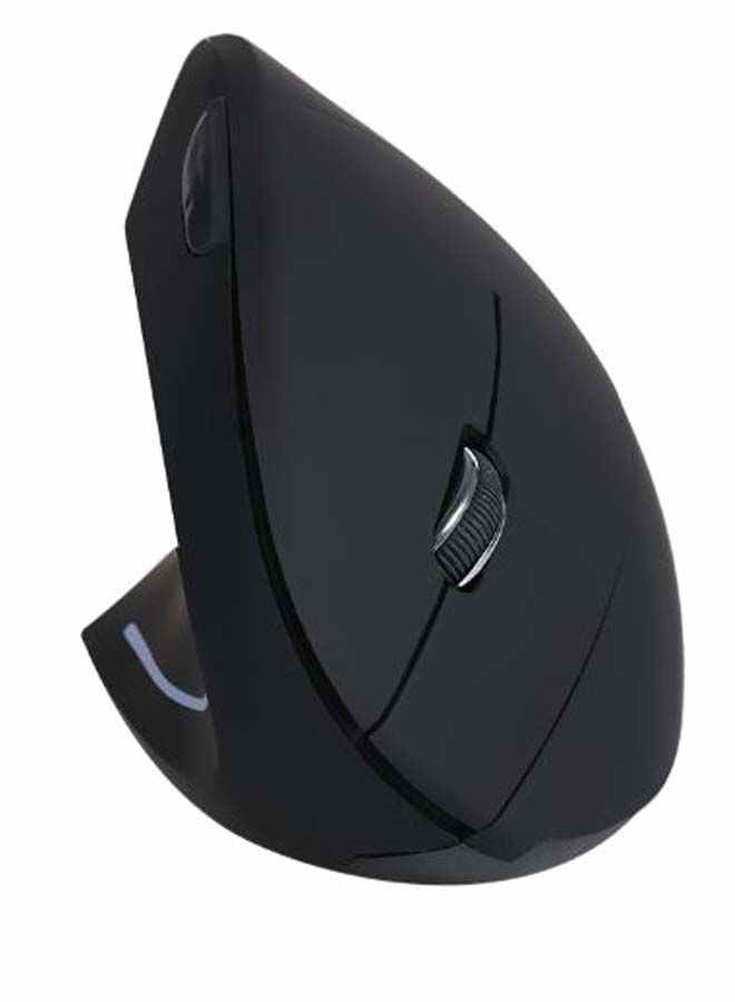 NIBEMINENT Wireless Left-Handed High Precision Vertical Mouse Black  - Image 1