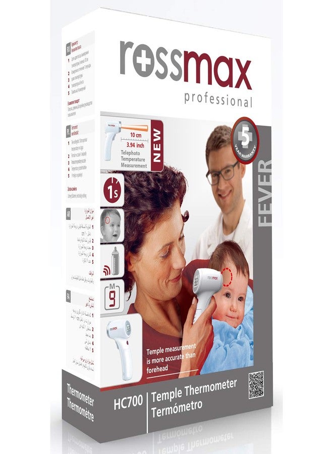 Rossmax HC700 Temple Thermometer, White