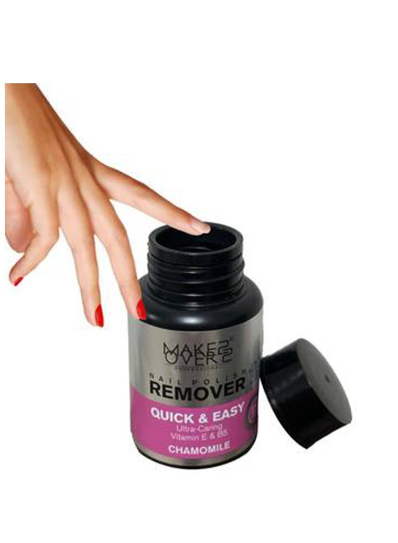 MAKE OVER 22 Quick & Easy Nail Polish Remover (NPR01) - Image 1