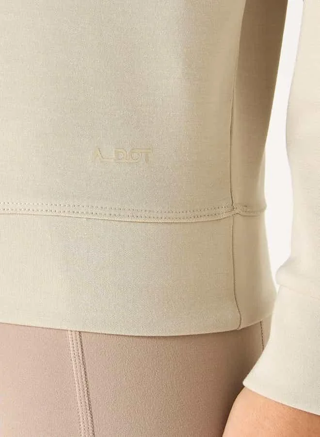 ADOT by Splash Crew Neck Sweatshirt with Long Sleeves