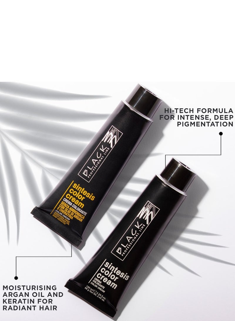 BLACK PROFESSIONAL LINE Black Professional Sintesis Cream Hair Color 5.56 Red Brown – Advanced Grey Coverage 100ml - Image 5