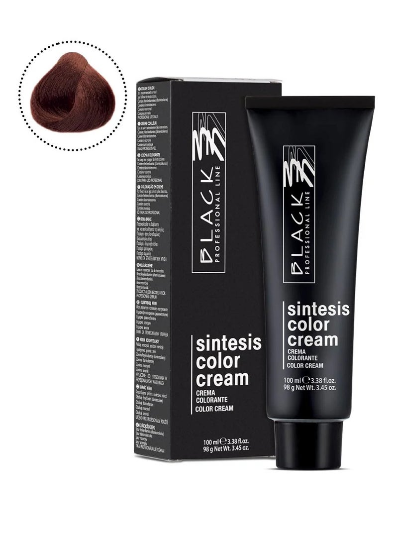 BLACK PROFESSIONAL LINE Black Professional Sintesis Cream Hair Color 5.56 Red Brown – Advanced Grey Coverage 100ml - Image 1
