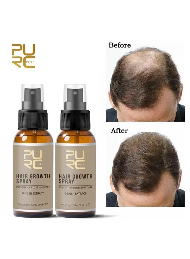 PURC 2 PCS Hair Growth Spray - Image 1
