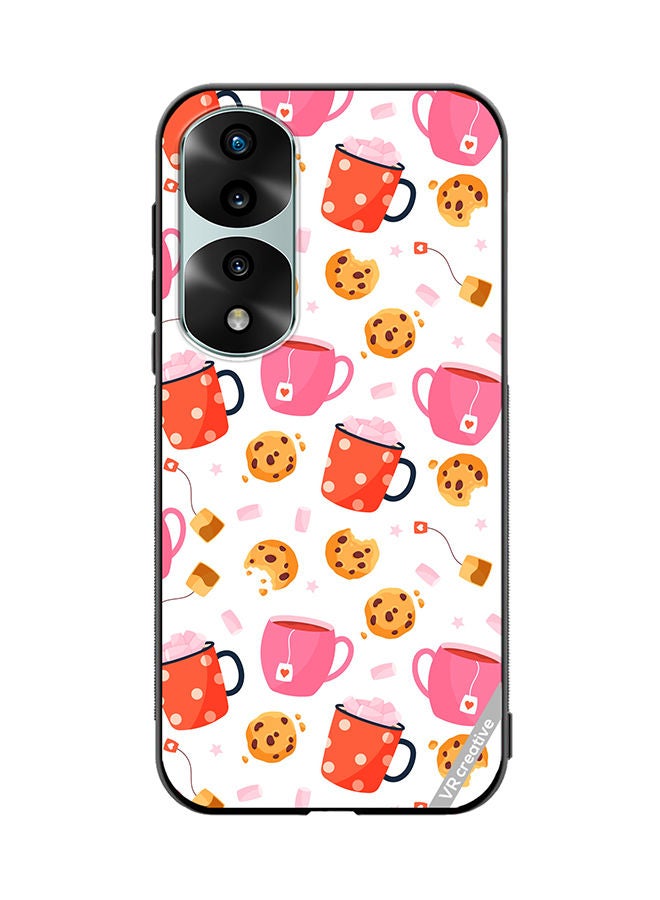 VR CREATIVE Protective Case Cover For Honor 70 Pro plus Sweet Seamless Pattern Design Multicolour - Image 1