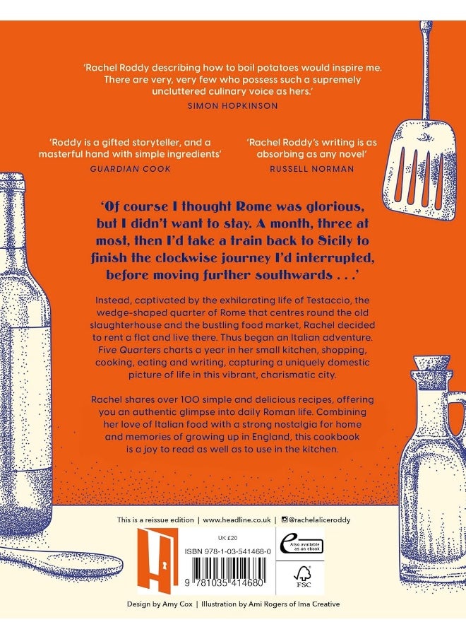 Five Quarters: Recipes and Notes from a Kitchen in Rome  - Image 2