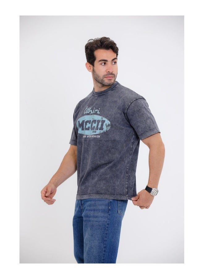 WHITE RABBIT Chest Printed Cotton T-Shirt  - Image 4