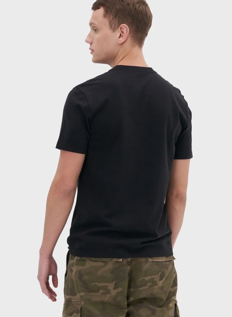 امريكان ايجل Graphic Crew Neck T-Shirt