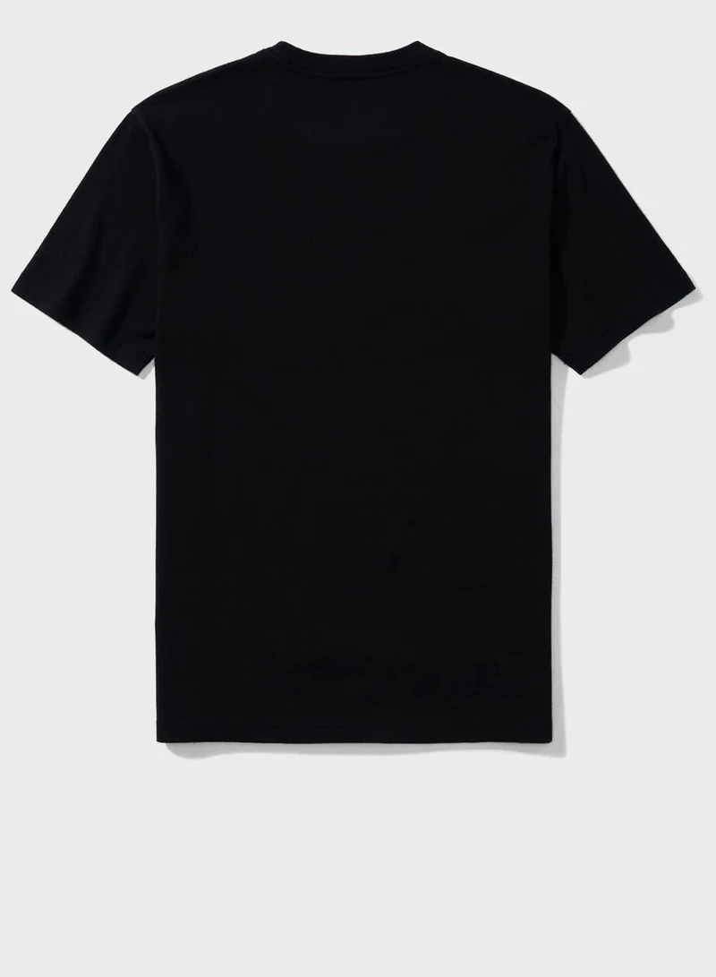 امريكان ايجل Graphic Crew Neck T-Shirt