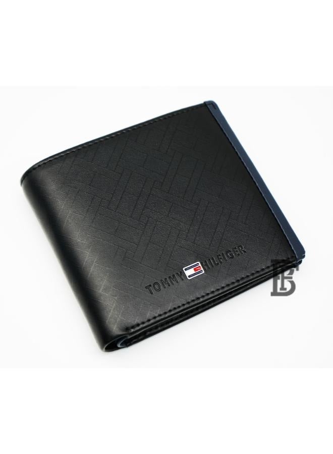Tommy Hilfiger Plus Tommy Hilfiger Bifold Wallet for Men, , Black  - Image 3