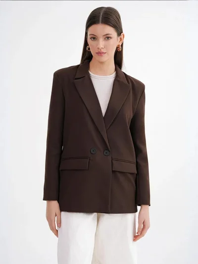 MixRay Mixray Long Sleeve Buttoned Blazer