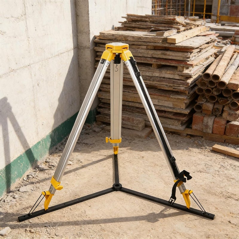 Diydeg Foldable Tripod Stabilizer Floor Guide, Lightweight Leveling Kit with O Loop, Foldable Triangular Strut for Enhanced Stability Precision Measurementstrut - Image 5