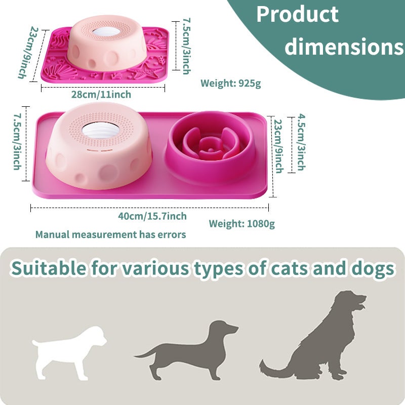 Pet Dog Liquid Lick Bowl Slow Feeder Ball Anti-slip Silicone - Image 5