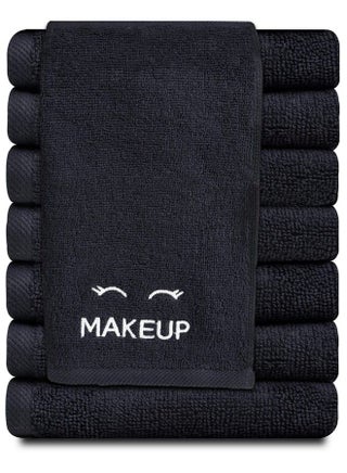 [12 Pack] Bleach Safe Black Makeup Towels : Luxury Ultra Soft Cotton Face Washcloths Make up Removal - pzsku/Z419AABCA00FE41CA9AB8Z/45/_/1678707676/d04f11a2-f7e1-4756-8328-275580d8a4fe