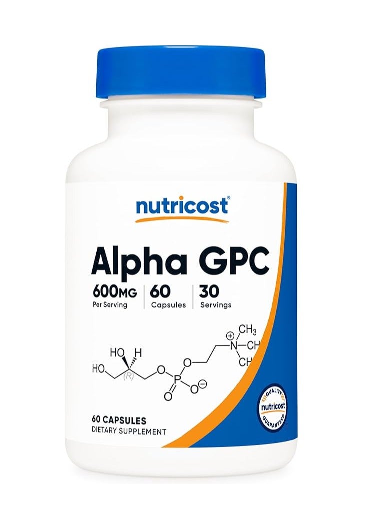 نيوتريكوست ألفا جي بي سي 600 مجم - 60 كبسولة