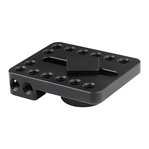CAMVATE Quick Release Top Cheese Plate with Shoe Mount for DSLR Camera Cage - 2290 - Image 3
