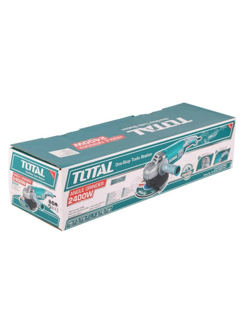 TOTAL Angle Grinder 2400W TG1252306 - Image 5