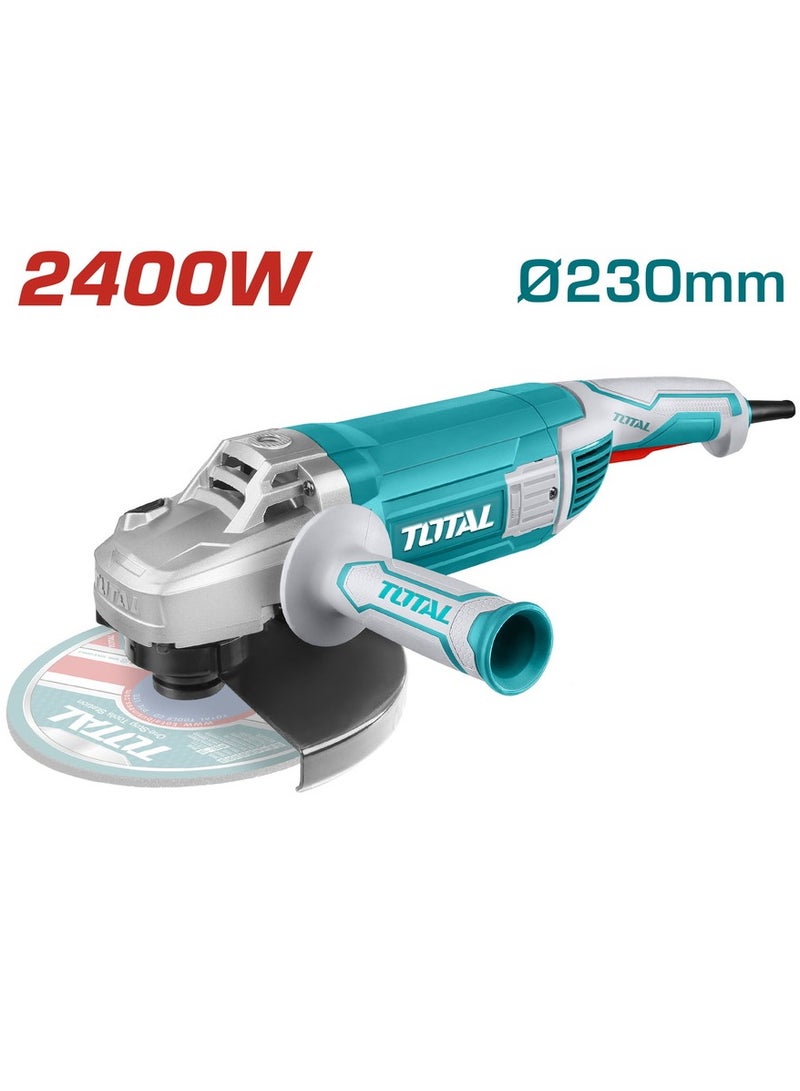 TOTAL Angle Grinder 2400W TG1252306 - Image 2