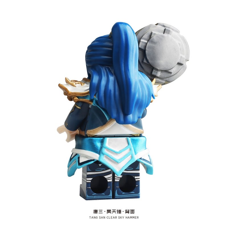 Sea God Tang San Building Blocks with Sky Hammer and Armor - Image 3