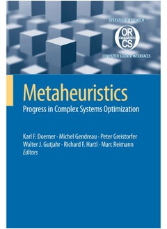 Metaheuristics: Progress in Complex Systems Optimization 