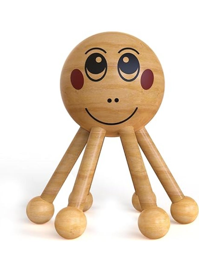 Handheld Natural Wooden Massage Tools - Body Roller For Cellulite & Muscle Relief (Multi-Shapes) - Image 5