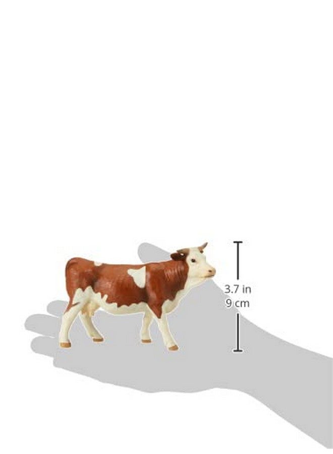 Papo بابو - بقرة سيمينتال - تمثال واقعي - للأعمار 3+ - مجموعة المزرعة - مطلية يدويًا - مفصلة للغاية - متينة وتعليمية - فكرة هدية - قابلة للجمع - تمثال حيوانات المزرعة - Image 3