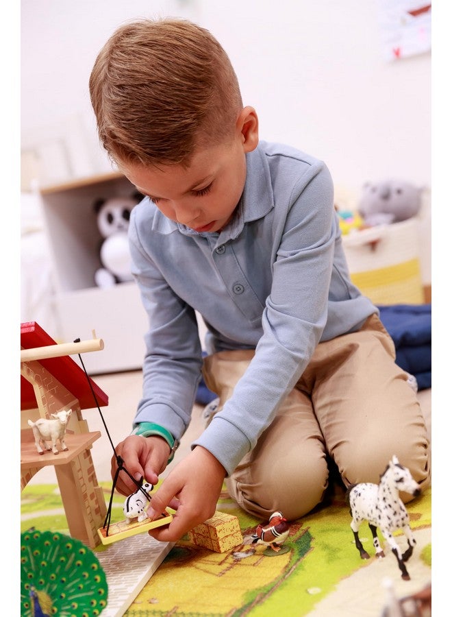 Papo بابو - بقرة سيمينتال - تمثال واقعي - للأعمار 3+ - مجموعة المزرعة - مطلية يدويًا - مفصلة للغاية - متينة وتعليمية - فكرة هدية - قابلة للجمع - تمثال حيوانات المزرعة - Image 2