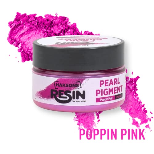Haksons Pearl Pigments (Mica Powder) Pack of 3 (20 GMS) Raspberry Red, Periwinkle, Poppin Pink - Image 5