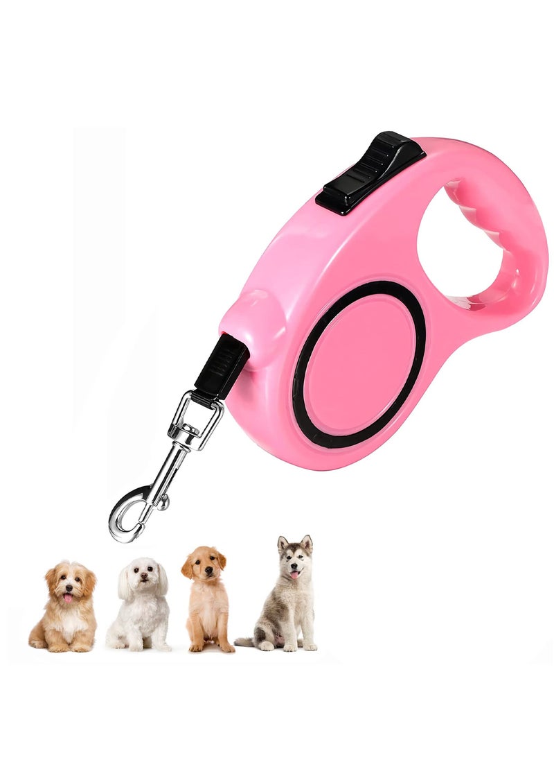 KASTWAVE - Retractable Dog Leash, Pet Walking Leash with Anti-Slip Handle, Strong Nylon Tape, Tangle-Free,One-Handed One Button Lock & Release, Suitable for Small/Medium Dog Or Cat - Image 1