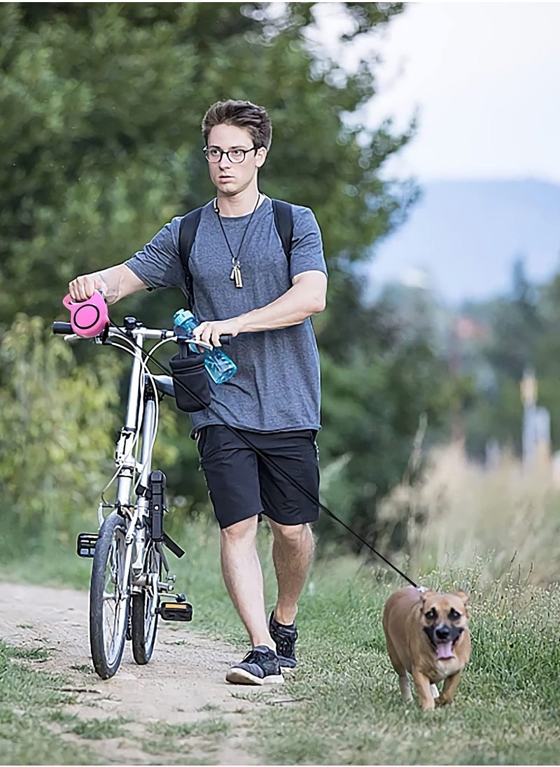 KASTWAVE - Retractable Dog Leash, Pet Walking Leash with Anti-Slip Handle, Strong Nylon Tape, Tangle-Free,One-Handed One Button Lock & Release, Suitable for Small/Medium Dog Or Cat - Image 1