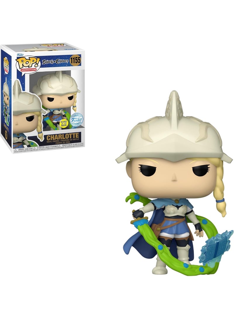 Funko Pop! Animation: Black Clover - Charlotte Chance of Chase Special Edition- Collectable Vinyl Figure - Gift Idea - Toys for Kids & Adults - Model Figure for Collectors - Image 2