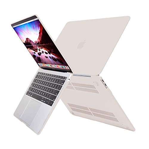 MOSISO Compatible with MacBook Air 13 inch Case 2022 2021 2020 2019 2018 Release A2337 M1 A2179 A1932 Touch ID, Plastic Hard Shell Cover&Keyboard Cover for MacBook Air 13.3 inch Case, Rock Gray - Image 4