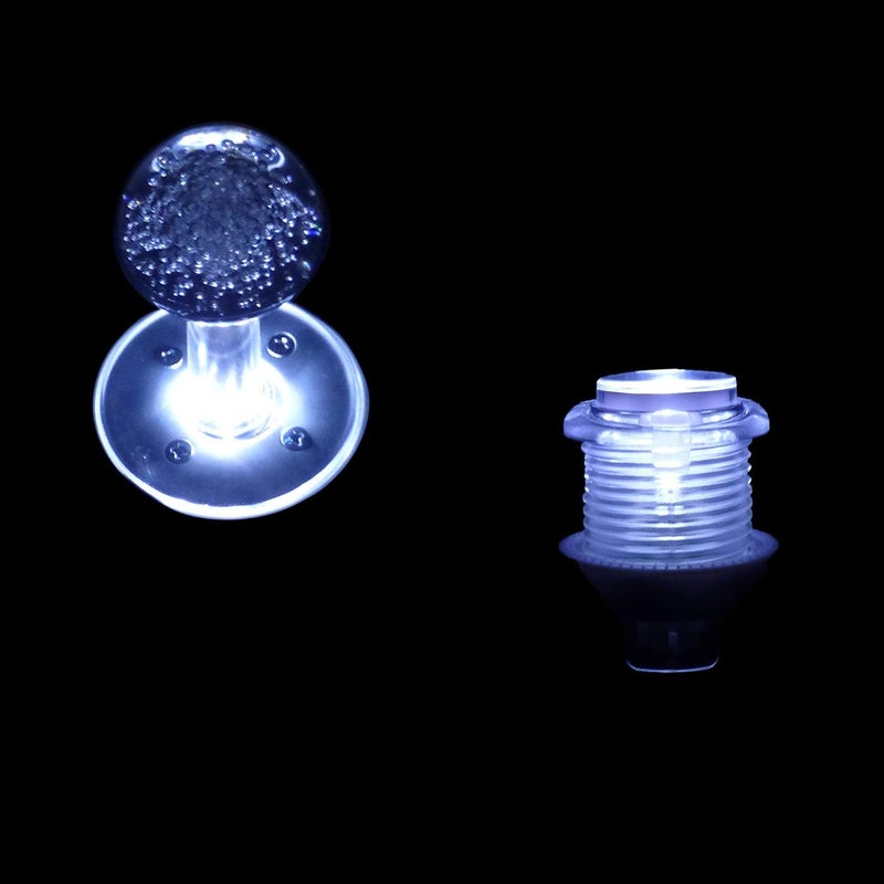 طقم DIY لمبة LED لألعاب الأركيد ، مفتاح ميكانيكي للوحة المفاتيح، زر أركيد LED، عصا تحكم، مشفر USB بدون تأخير لأجهزة الكمبيوتر وأنظمة MAME وRetropie وJamma. - Image 2