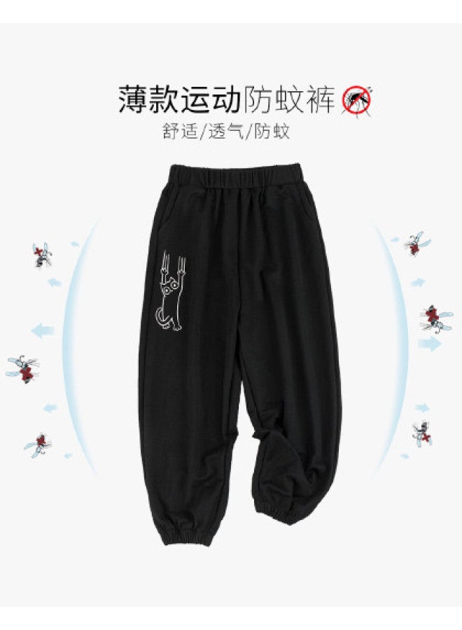 Jeanswest Boys & Girls Summer Lightweight Mosquito-repellent Pants - Loose-fit Outdoor Sport Trousers For Kids & Teens - Image 1