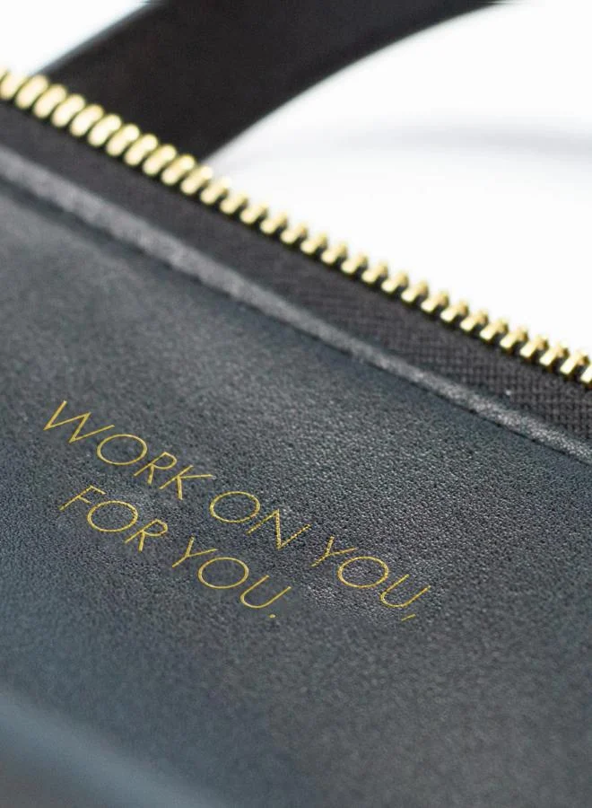 Veganologie Jupiter Laptop Bag 13" in Black Made From 15 Recycled Bottles