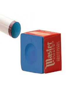 Yalla HomeGym Master Billiard Pool Cue Chalk Box Of 12 Pieces Blue Cubes Tournament Quality Snooker Or Pool Cue Tips Chalks  - Image 3