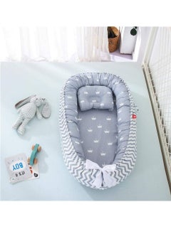 MIXDE Baby Lounger, Portable Newborn Bassinet,Hypoallergenic Sleep Crib - 100% Breathable Cotton,Pressure-resistant Washable Cover,Simulated Uterus, Baby Bionic Bed For Bedroom  - Image 5