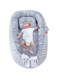 MIXDE Baby Lounger, Portable Newborn Bassinet,Hypoallergenic Sleep Crib - 100% Breathable Cotton,Pressure-resistant Washable Cover,Simulated Uterus, Baby Bionic Bed For Bedroom  - Image 1