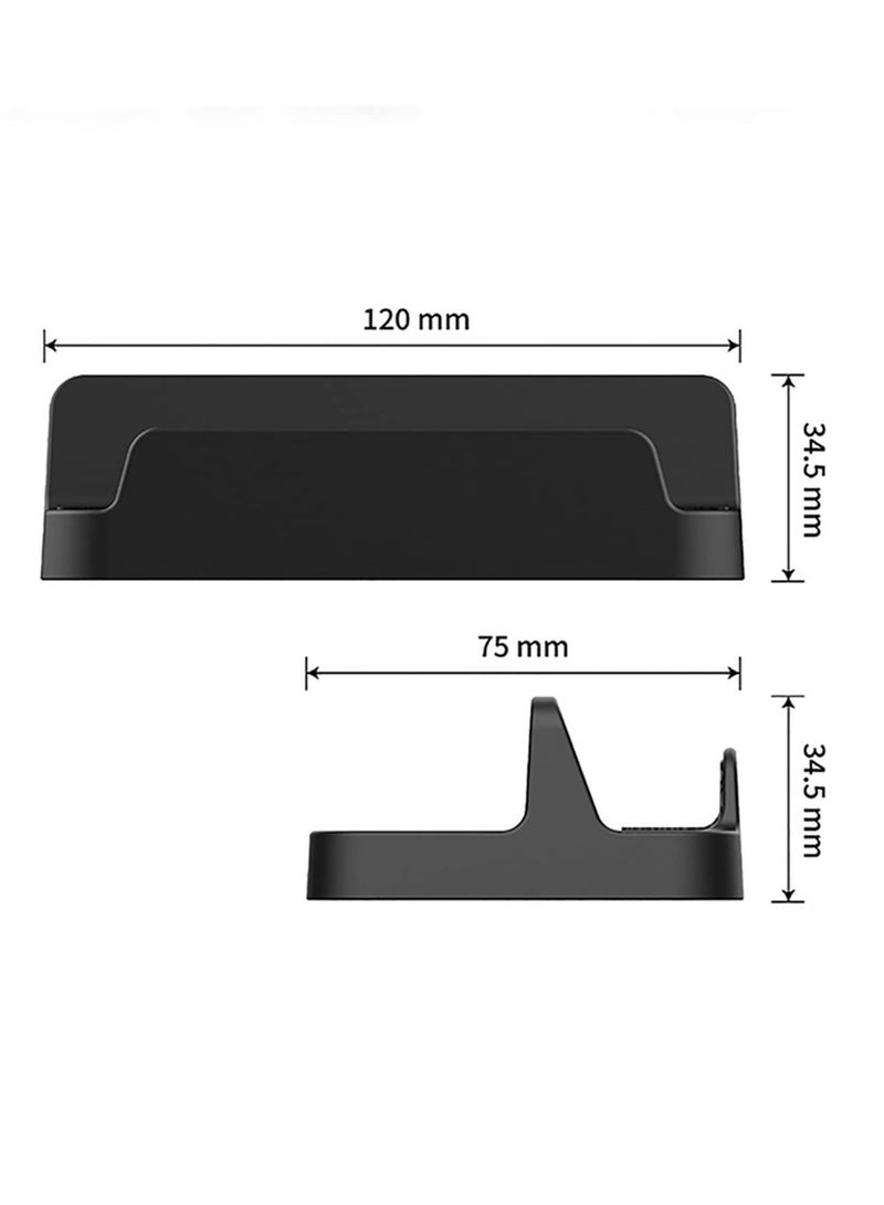 Non-Slip Switch Game Console Holder Dock Stand for Steam Deck Mobile Phone NS Series with Custom Mesh Silicone Pad Shockproof Design Heat Dissipation Solid Charging Cable Connector  - Image 2