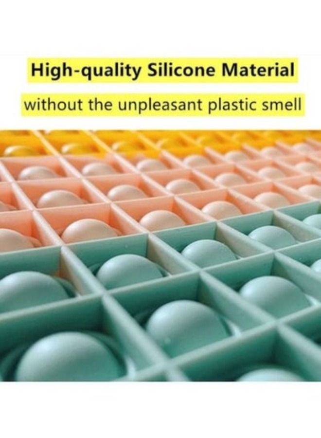 ACLIX Shockproof iPad 8th Gen(2020)/7th Generation(2019) Slim Soft Rainbow Fidget Sensory Toy iPad 10.2 Case for Kids Silicone Release Stress Case Cover - Image 4