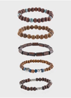 Seventy Five 5 Pack Beaded Bracelet Set  - Image 1