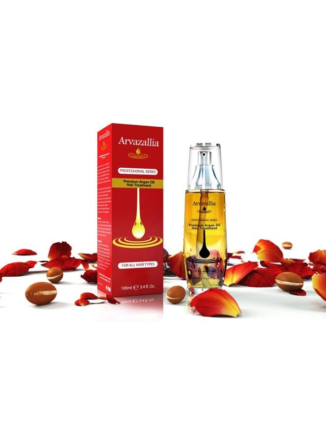 Arvazallia Argan Oil for Hair Treatment Leave in Treatment & Conditioner - Image 2
