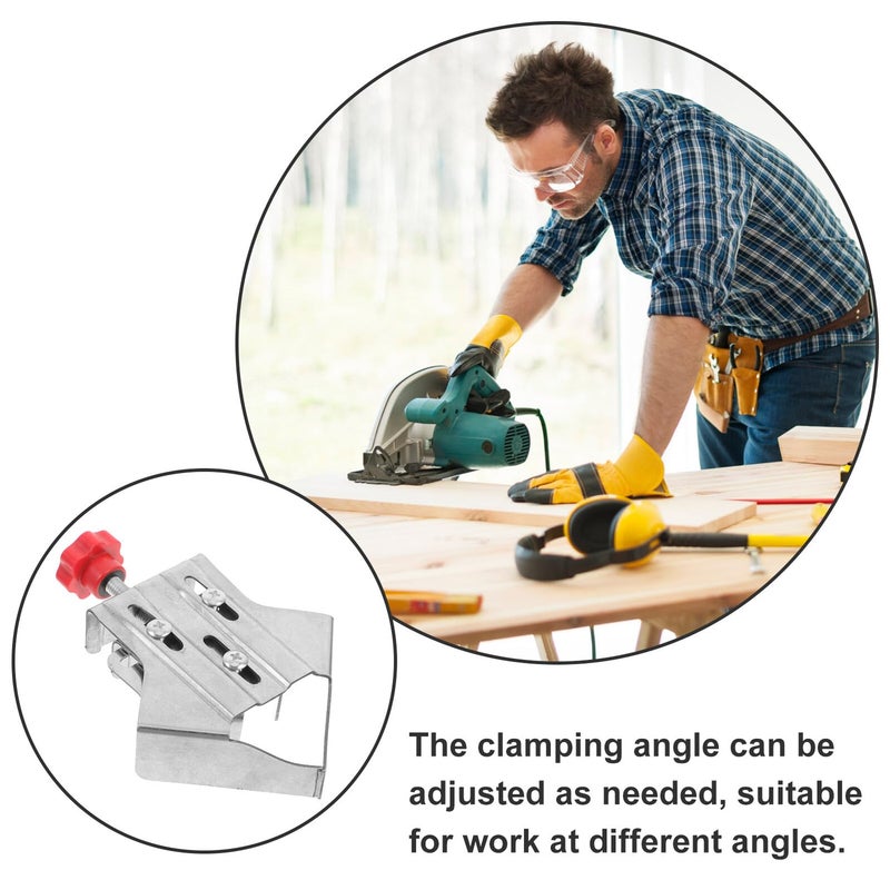 Stainless Steel Right Angle Clamp Adjustable 90 Degree Woodworking Tool 2 Pack - Image 4