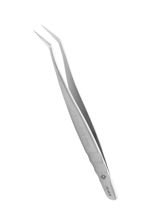 STALEKS PRO Eyelashe Tweezer (TE-419) - Image 1