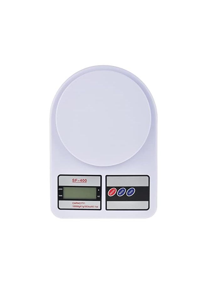 Tenflyer - Digital Kitchen Scale - White - Image 1