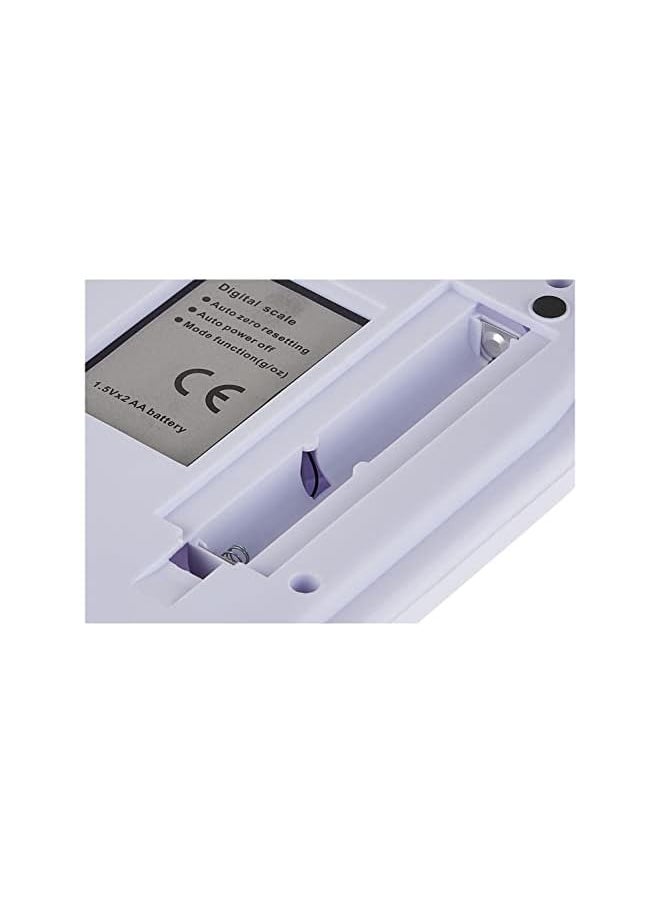 Tenflyer - Digital Kitchen Scale - White - Image 1