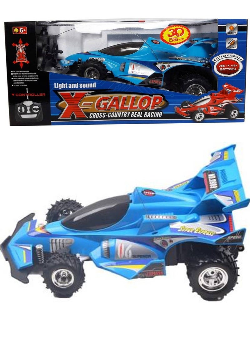 Kids Choice X-Gallop 15x6” Remote Control Toy Car  - Image 1