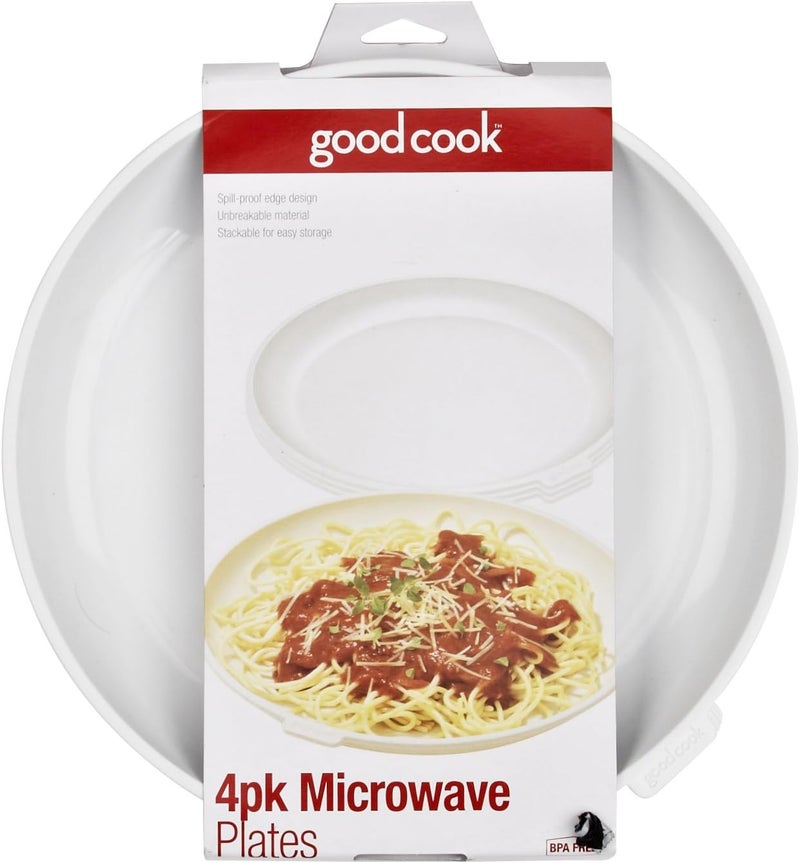GoodCook Everyday Microwave Plates set of 4 - Image 2
