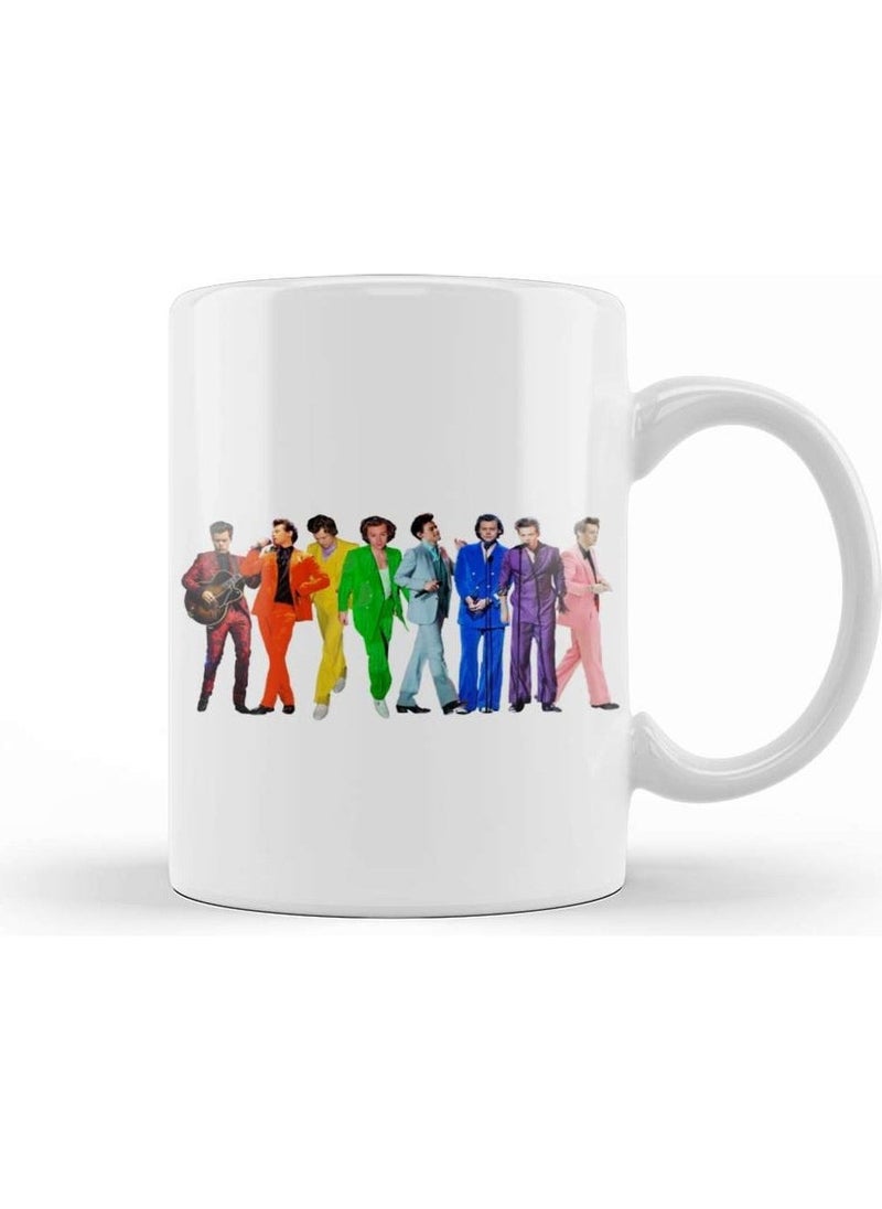 Phone Planet Print Shop Harry Styles Rainbow Mug Porcelain