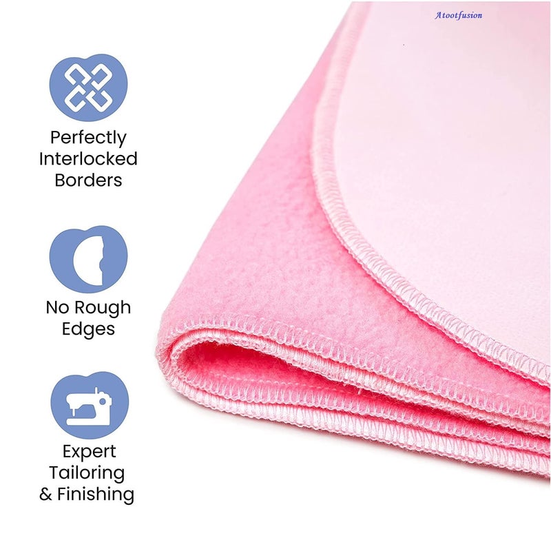 Bed Pad Water Resistant Bed Protector Baby Dry SheetWashable Waterproof Mattress ProtectorBaby Cot SheetsReusable Underpad Sheet 50 x 70 Royal BlueLite BluePink