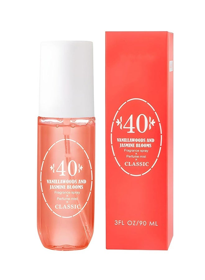 OceAura Body Spray , Hair & Body Fragrance Mist, Long Lasting Perfume Spray, Travel Size Womens Fragrance Body Spray, Various Scents # 40 Red - Image 1